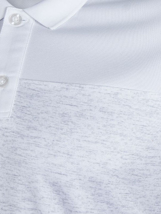 Herrenblusen Polo Sportlich Weiß T-Shirt