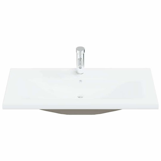 vidaXL Шкаф без Мивка Д30xШ30xВ130см Black Oak