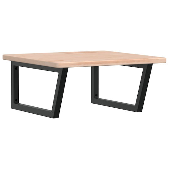 vidaXL Waschtisch ohne Waschbecken L60xB60xH2.5cm Oak