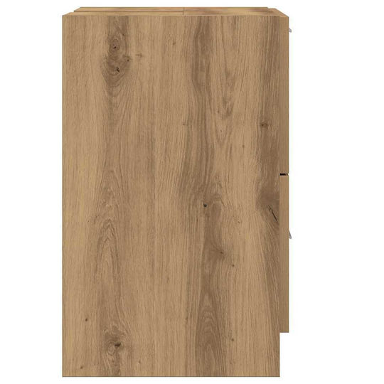 vidaXL Blat cu Lavoar L40xW37xH59cm Walnut
