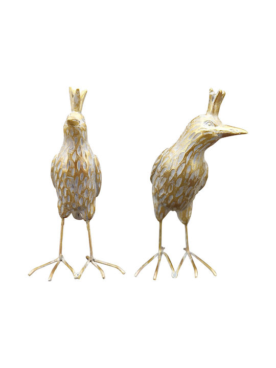 Exner Figurină Decorativă Pasăre Din Polirosină 11.5cm