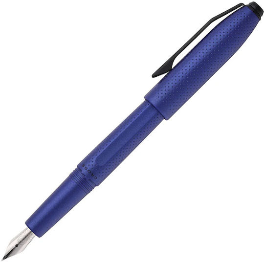Cross Füllfederhalter Mittel Blau mit Schwarz Tintenfarbe
