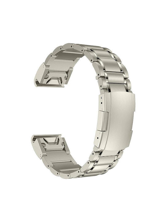 Garmin 26 Χιλ Πέντε Χάντρες Κράμα Τιτανίου Αγκράφα Μεταλλική Γρήγορη Απελευθέρωση Λουράκι Ρολογιού Τιτανίου Garmin 26 Χιλ Πέντε Χάντρες Κράμα Τιτανίου Αγκράφα Μεταλλική Γρήγορη Απελευθέρωση Λουράκι Ρολογιού Τιτανίου