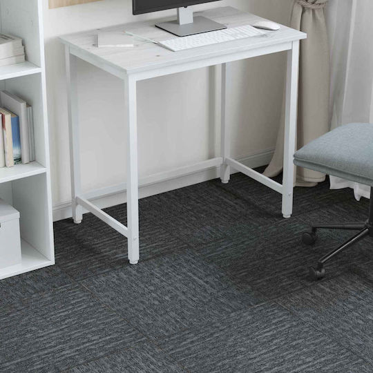 vidaXL Set Plastikböden mit 4 Fliesen M50xP50cm Grau