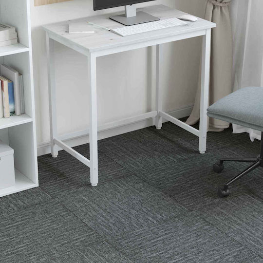vidaXL Set Plastikböden mit 20 Fliesen M50xP50cm Grau