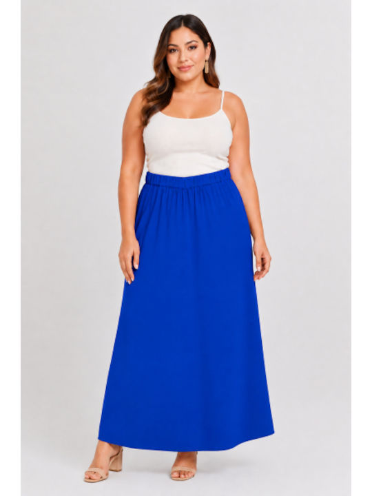 Maxi Skirt Blue Roua SH-17730-26SK-BRO