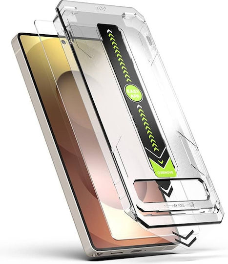 Techsuit Kompatibles Fingerabdruck-Entsperrung Titanglass Crystalhd Samsung Galaxy A36 5G A37 5G Transparente