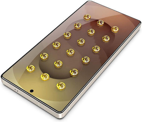 Techsuit Kompatibles Fingerabdruck-Entsperrung Titanglass Crystalhd Samsung Galaxy A36 5G A37 5G Transparente