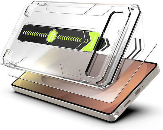 Techsuit Kompatibles Fingerabdruck-Entsperrung Titanglass Crystalhd Samsung Galaxy A36 5G A37 5G Transparente