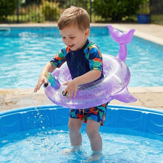 Jilong Kids' Swim Ring with Diameter 89cm for 9 Years Old Purple