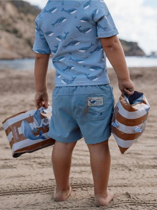 Little Dutch Little Kids Swimwear Swim Shorts with Shade Blue