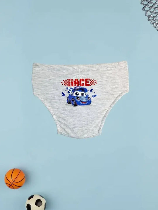 Poopes Σετ Παιδικά Εσώρουχα Πάνες 3τμχ Πολυχρωμο