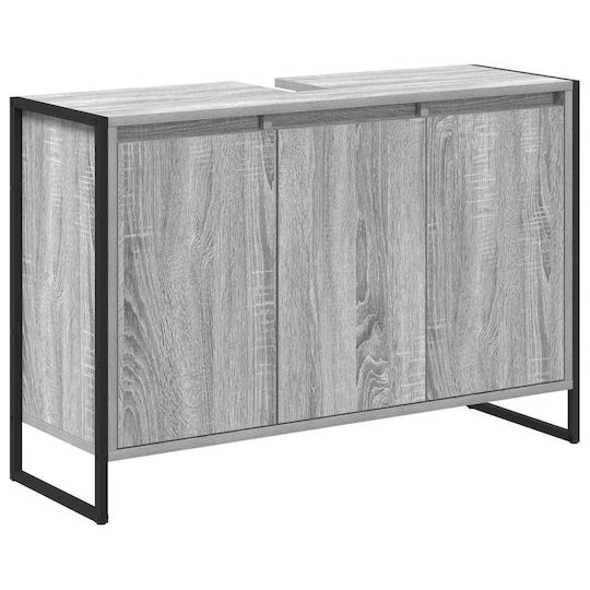 vidaXL Waschtisch ohne Waschbecken L90xB30xH60cm Sonoma