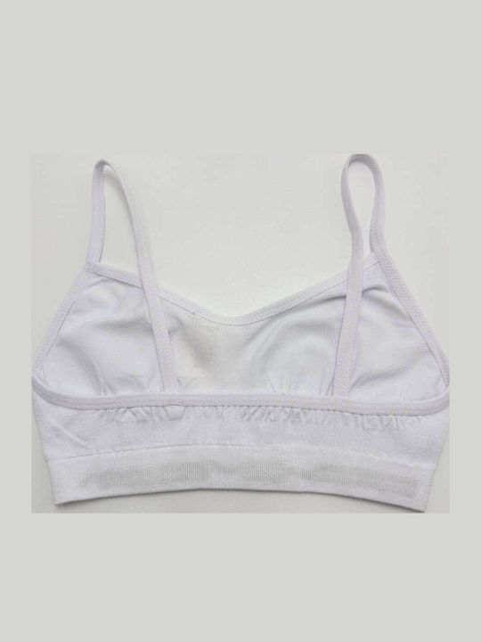Topaki Kids Training Bra White