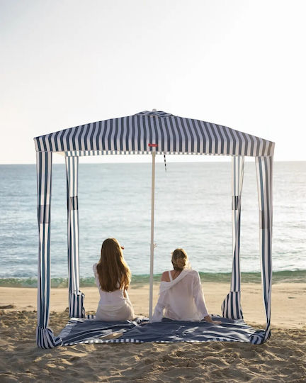 Microfiber Picnic Blanket 180*180cm Central Umbrella Opening Vera Blue Flamingueo