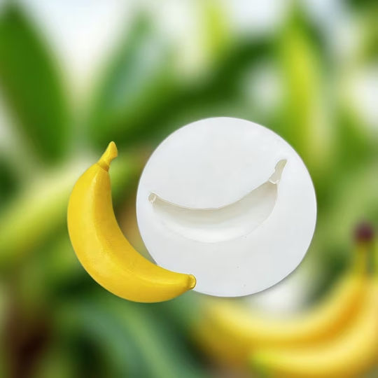 Formen Silikon Banane Mini 3.1x2.4cm