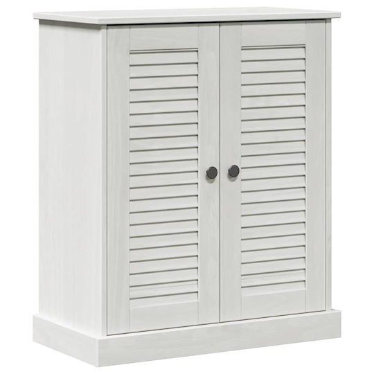 vidaXL Πάγκος χωρίς Νιπτήρα Μ68xΒ34xΥ80cm Λευκό