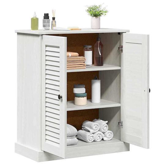 vidaXL Πάγκος χωρίς Νιπτήρα Μ68xΒ34xΥ80cm Λευκό