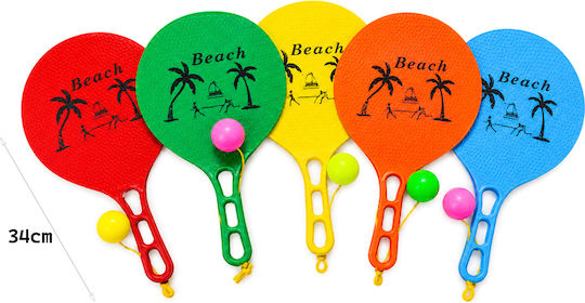 Strandtennis-Schläger Kinder Mit Ball Satz Beach Paddle Set Kids Ball Tf231475
