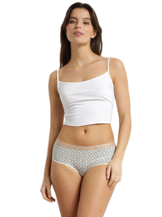 Les Pockets Cotton Women's Boxer 3Pack Gray