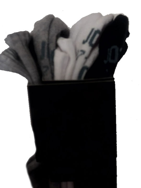 5181004-Graue Weiße Schwarze Sportsocken Grau 3 Paare