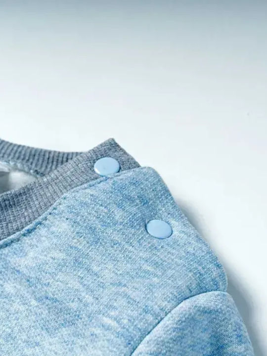 Kids Sweatpants Set Sky Blue