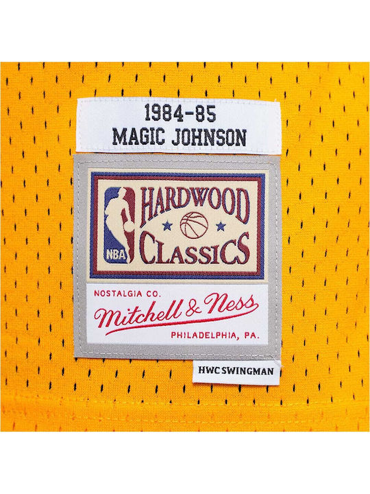Magic Johnson Ανδρική Φανέλα Εμφάνισης Μπάσκετ
