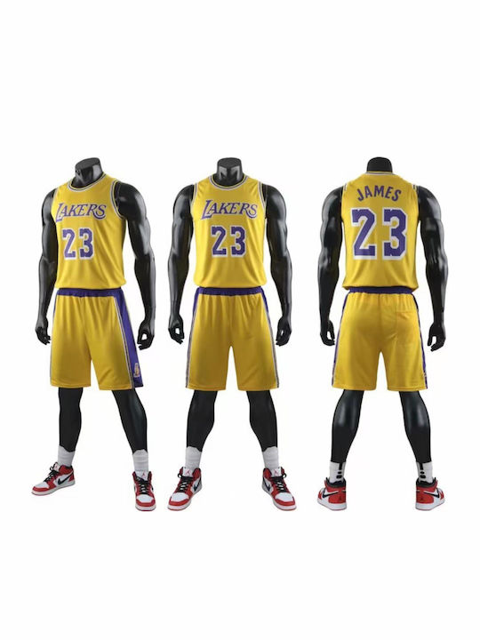King Ανδρικο Σετ Μπάσκετ James Los Angeles Lakers