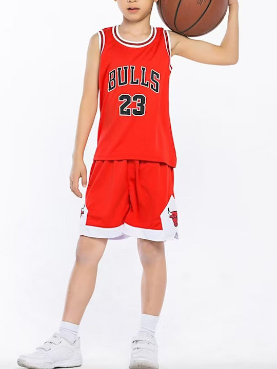 King Kinder Basketball Satz Jordan Rote