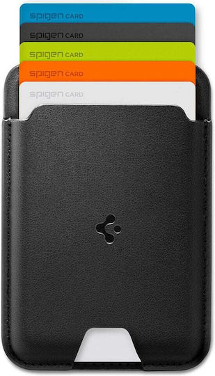 Spigen MagSafe Card Case Valentinus Magfit in Black Colour
