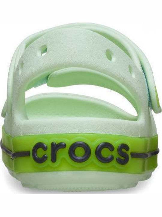 Crocband Kids Anatomic Beach Shoes Green
