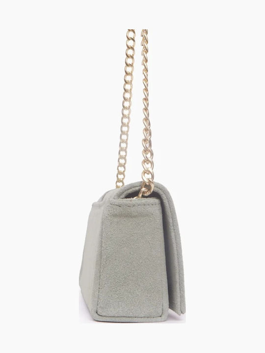Leather Women's Shoulder Bag Gray