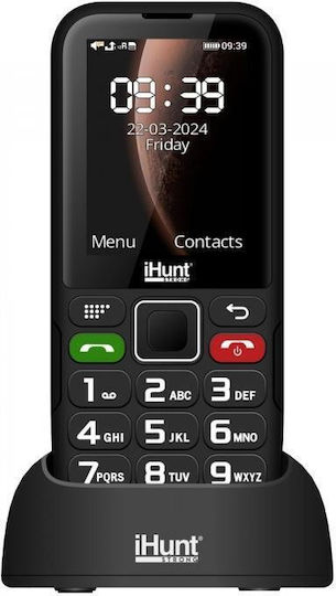 iHunt Primo 4G Dual SIM Mobile Phone with Buttons Black
