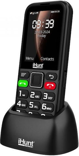 iHunt Primo 4G Dual SIM Mobile Phone with Buttons Black