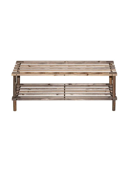 Shoe Organizer Made of Solid Wood 74x29x26cm