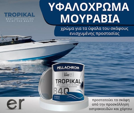Pellachrom Tropikal Marine Paint For Boats 5lt White
