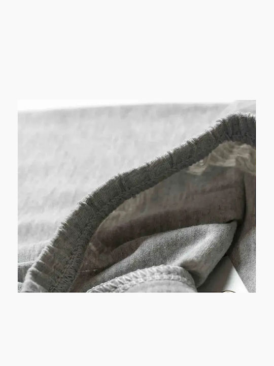 Kids Cycling Short Leggings Gray