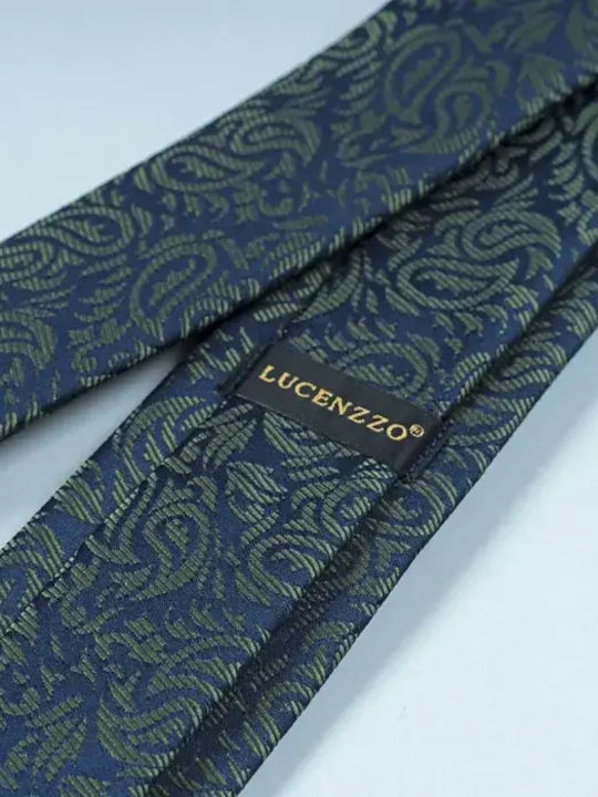 Set Kids Boys Tie Handkerchief Greenwich Cypress Green