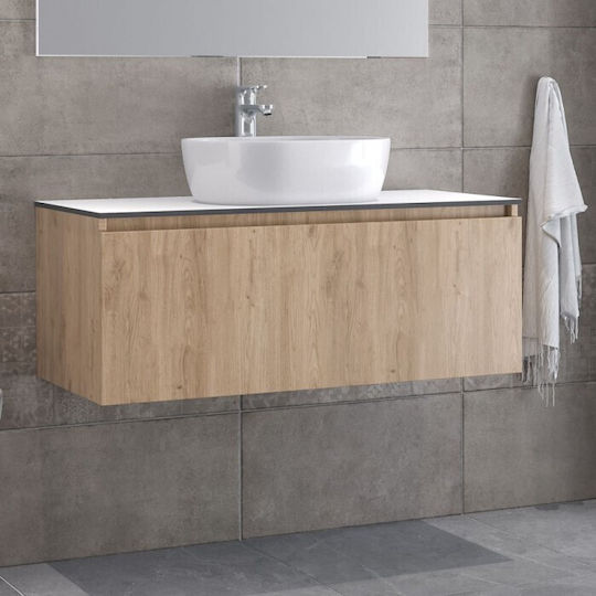 Royal Sevilla 100 Walnut 101x46x35cm Countertop Sink Unit Basin
