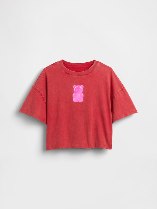 Παιδικό T-shirt Modern Red