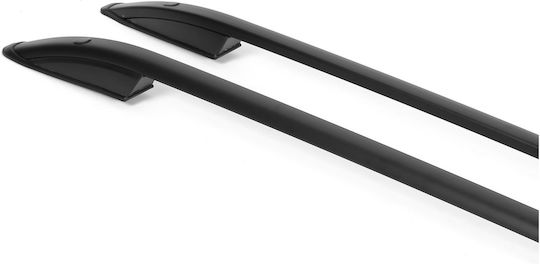 Roof Rails Opel Vivaro Renault Trafic Fiat Talento 2014 Long Black