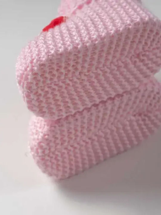 On Line Weiche Sohlenschuhe für Babys Rosa