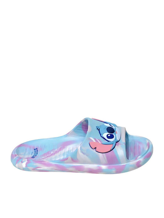 Παιδικές Σαγιονάρες Γαλάζιες Stitch