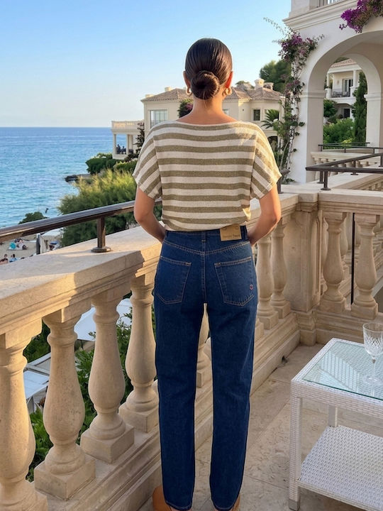Women's Jean Pants Mid Rise in Regular Fit
