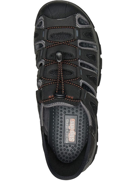 Tresmen Men's Sandals in Black Colour