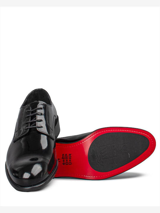 Men's Dress Shoes in Black Patent Leather