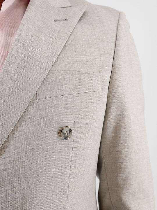 Men’s Suit Jacket Sand Color