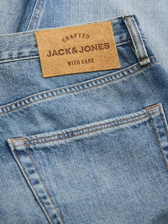 Frank Men's Cropped Jeans Blue Denim