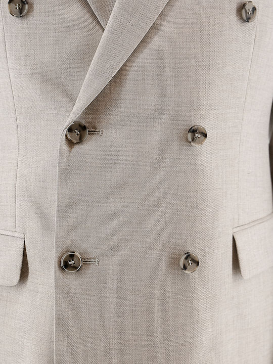 Men’s Suit Jacket Sand Color