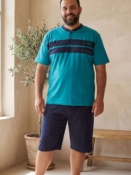 Rimoli Plus Size Summer Men's Pyjamas Veraman